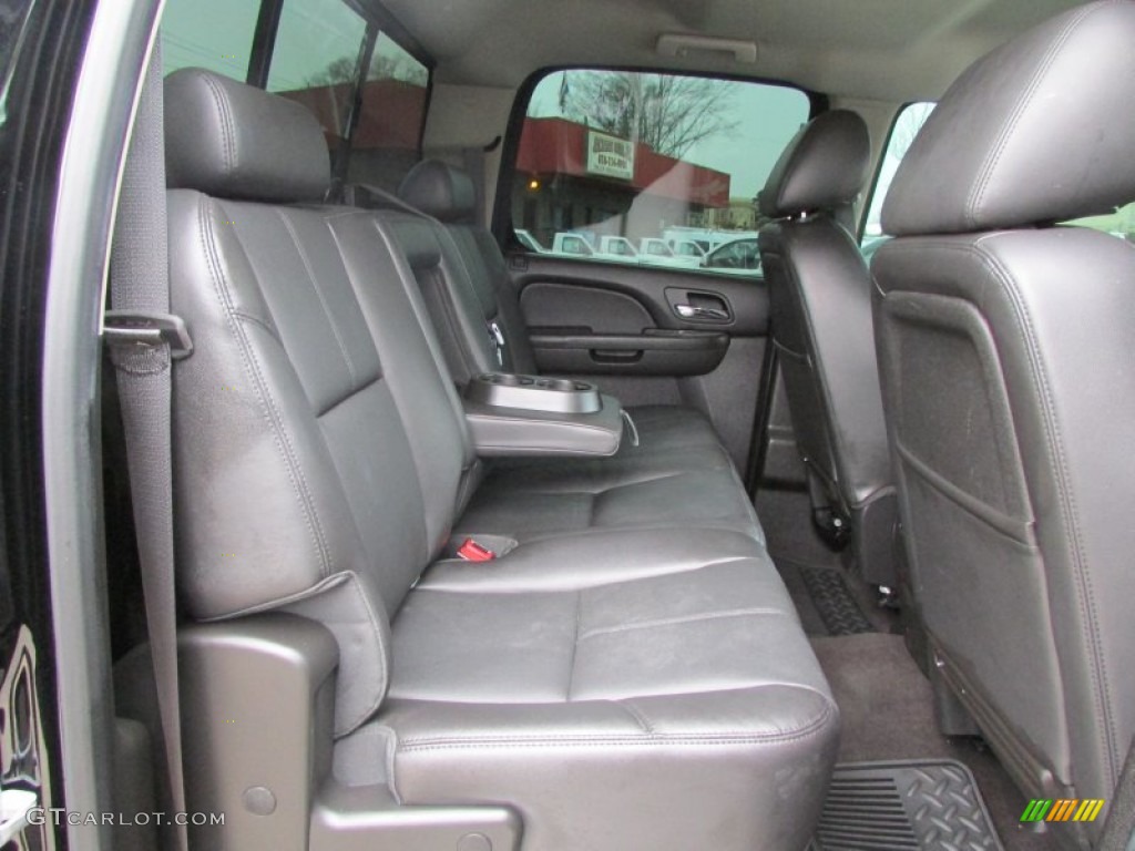 2013 Silverado 2500HD LTZ Crew Cab 4x4 - Concord Metallic / Ebony photo #42