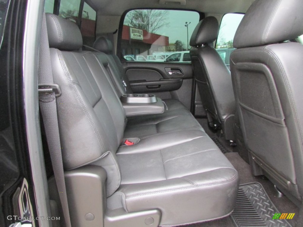 2013 Silverado 2500HD LTZ Crew Cab 4x4 - Concord Metallic / Ebony photo #43