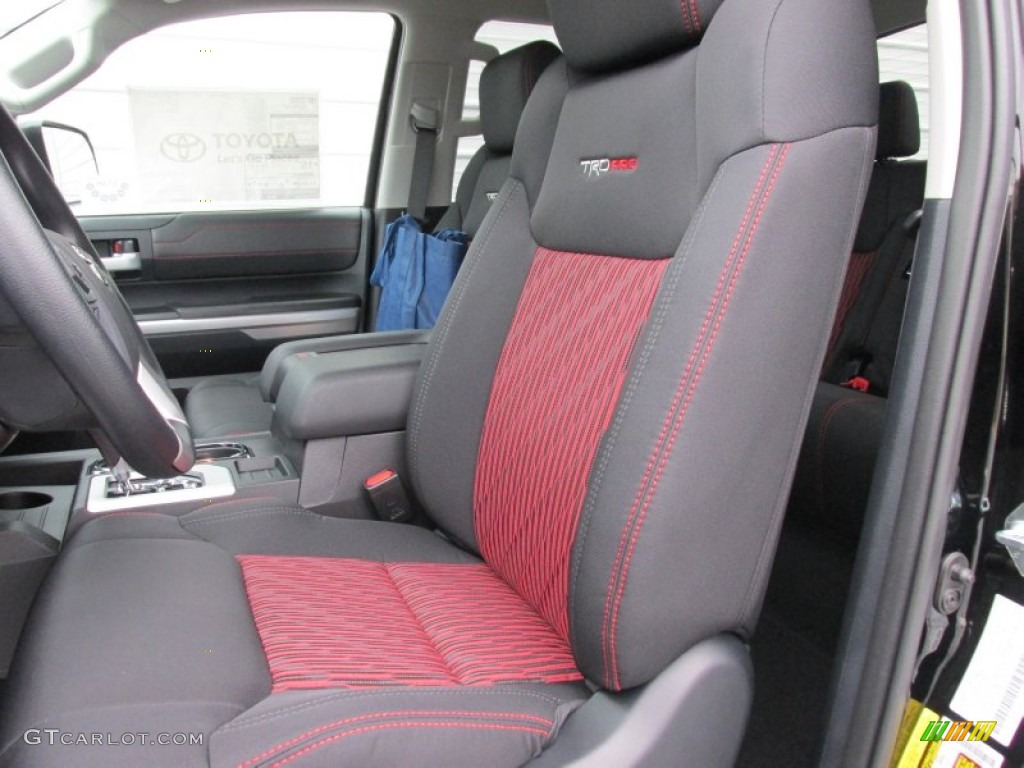 2015 Toyota Tundra TRD Pro CrewMax 4x4 Front Seat Photo #101689265