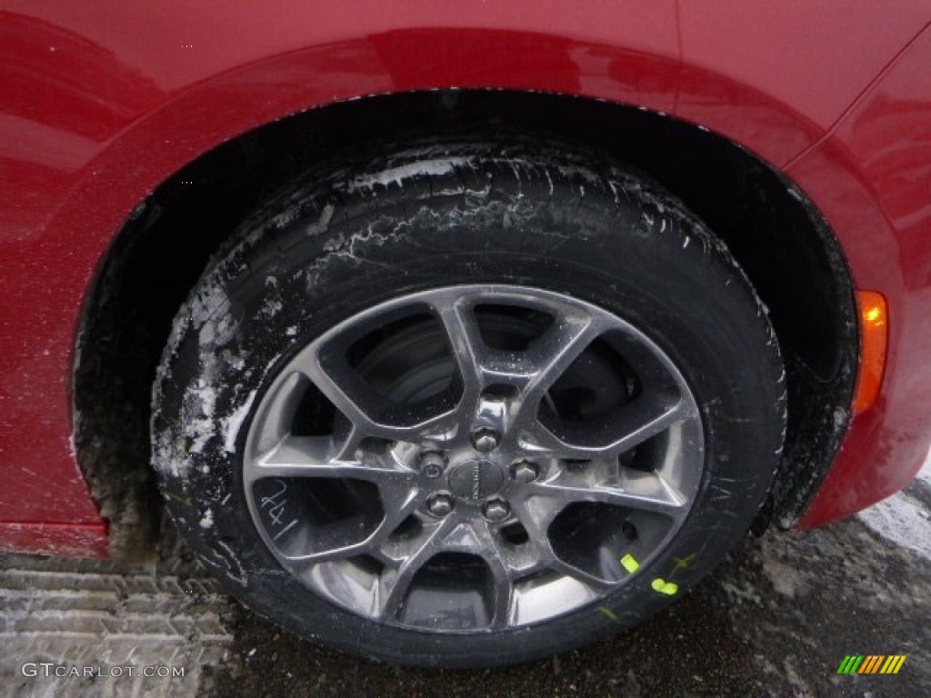 2015 Charger SXT AWD - Redline Red Tri-Coat Pearl / Black photo #7