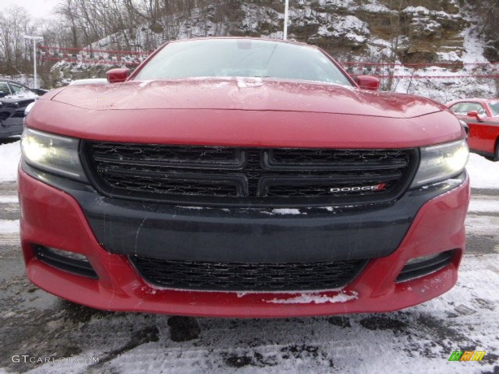 2015 Charger SXT AWD - Redline Red Tri-Coat Pearl / Black photo #9