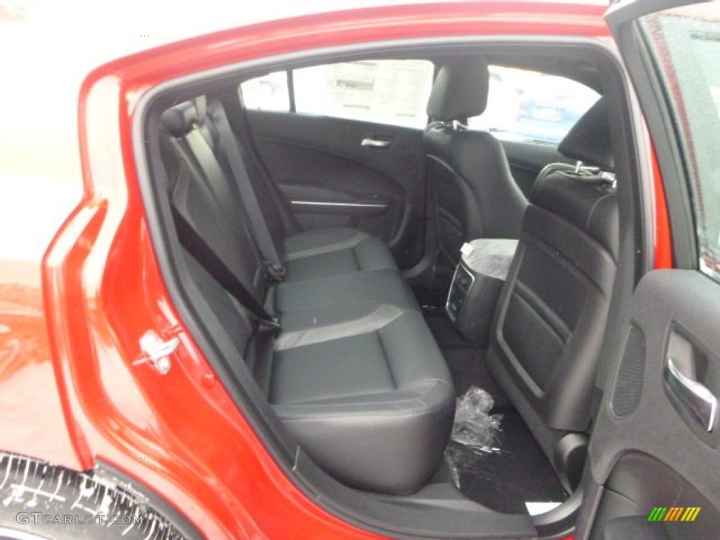 2015 Charger SXT AWD - Redline Red Tri-Coat Pearl / Black photo #13