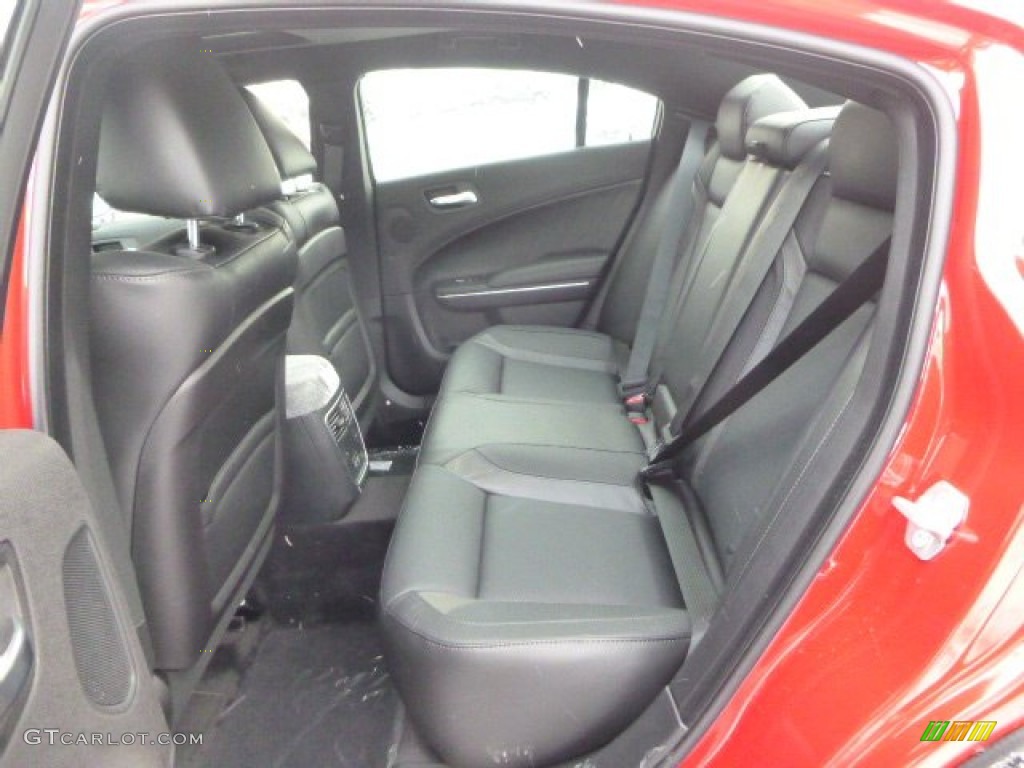 2015 Charger SXT AWD - Redline Red Tri-Coat Pearl / Black photo #14