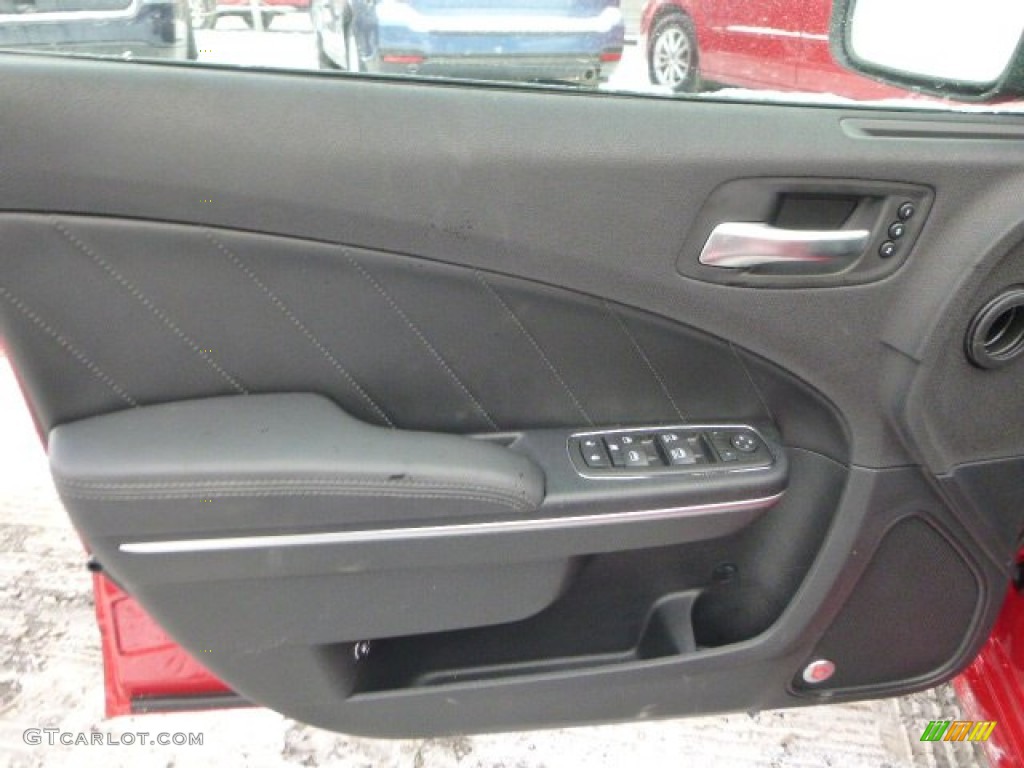 2015 Charger SXT AWD - Redline Red Tri-Coat Pearl / Black photo #16