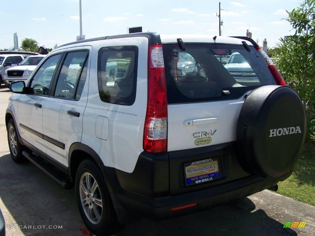 2006 CR-V LX 4WD - Taffeta White / Ivory photo #4