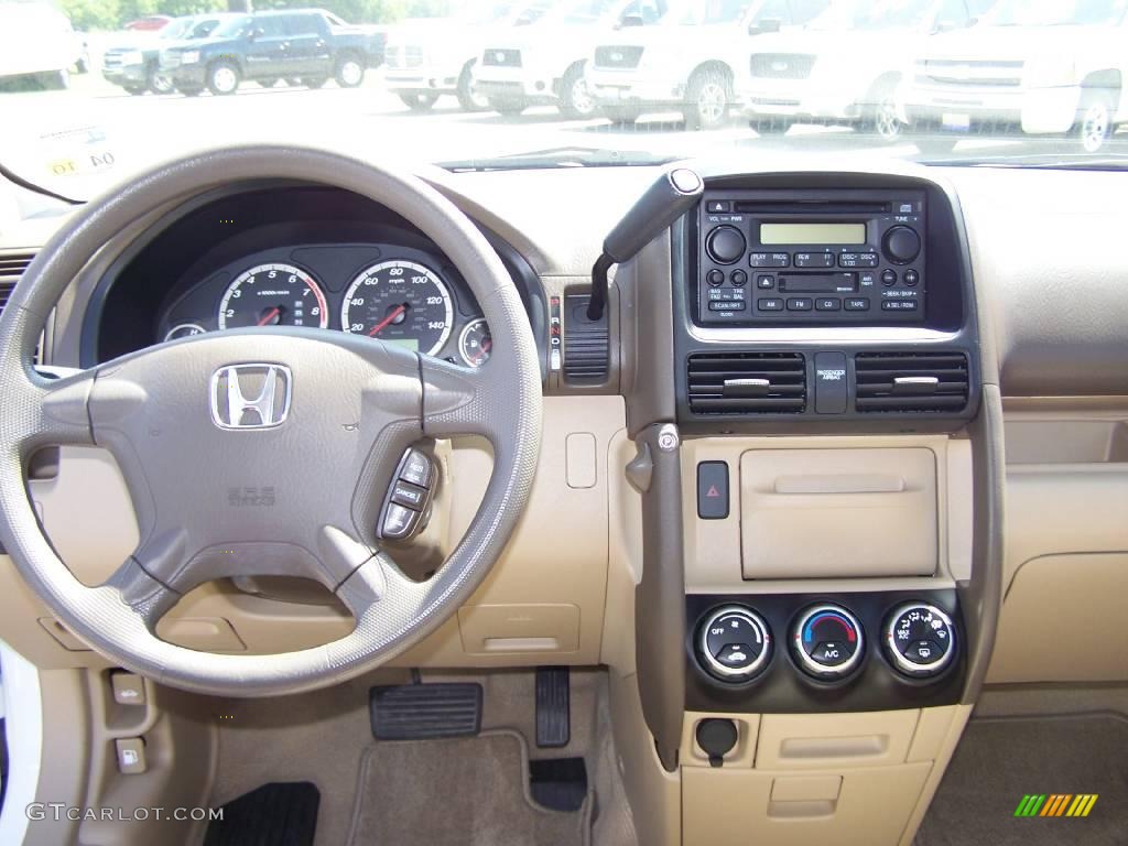 2006 CR-V LX 4WD - Taffeta White / Ivory photo #8