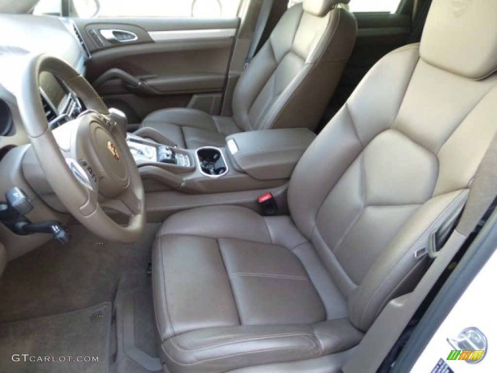 2013 Porsche Cayenne Turbo Front Seat Photo #101693570