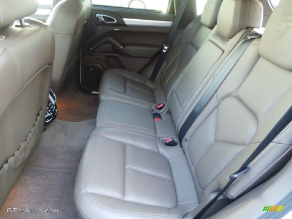 2013 Porsche Cayenne Turbo Rear Seat Photo #101693726