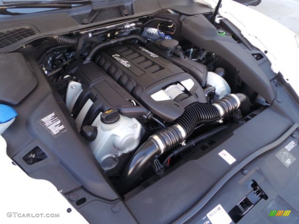 2013 Porsche Cayenne Turbo 4.8 Liter Twin-Turbocharged DFI DOHC 32-Valve VarioCam Plus V8 Engine Photo #101693819