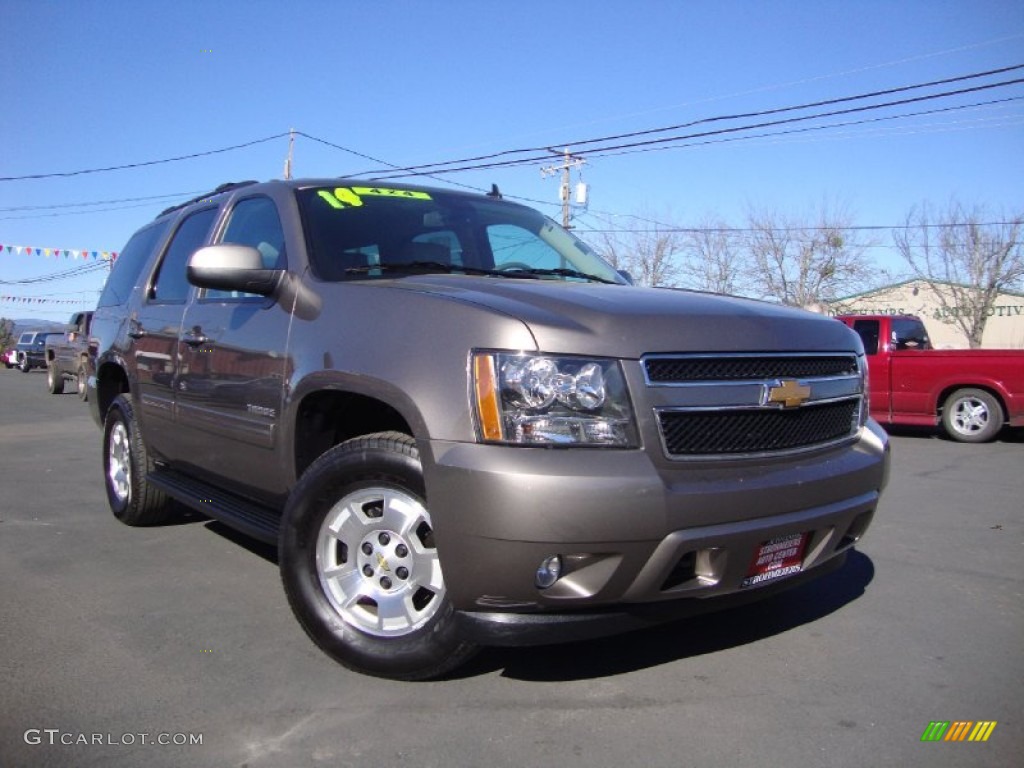 2014 Tahoe LT 4x4 - Mocha Steel Metallic / Light Titanium/Dark Titanium photo #1