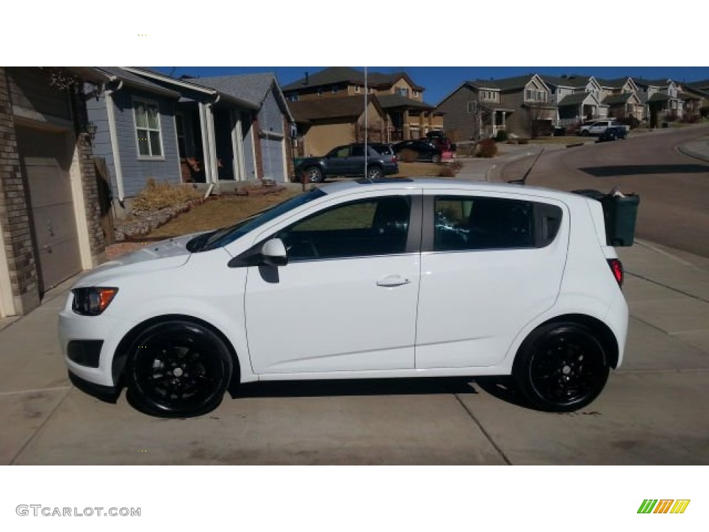 2014 Summit White Chevrolet Sonic Lt Hatchback 101697207