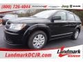 2015 Pitch Black Dodge Journey American Value Package  photo #1