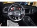 Black 2015 Dodge Challenger SRT Hellcat Steering Wheel