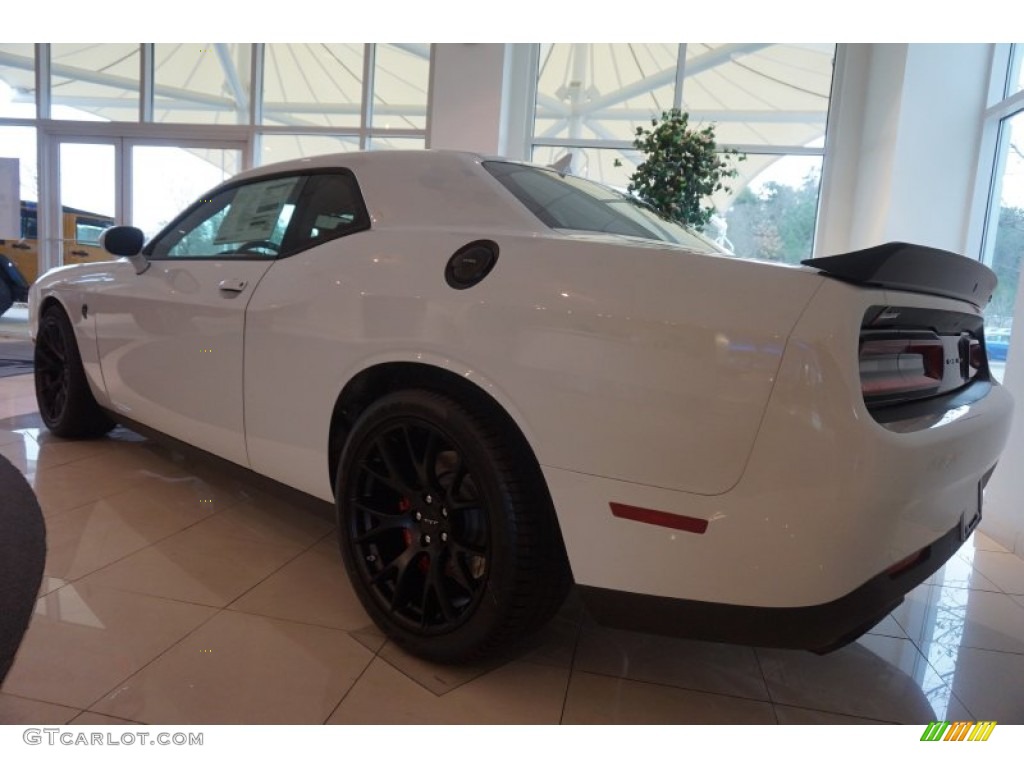 Bright White 2015 Dodge Challenger SRT Hellcat Exterior Photo #101698583