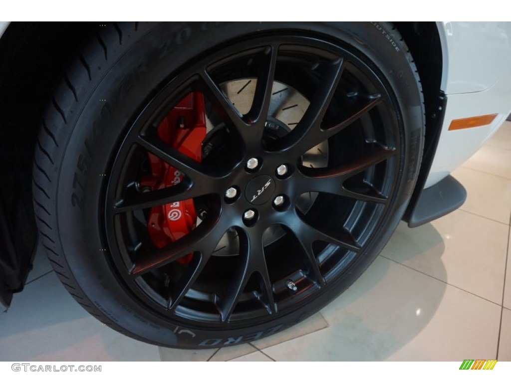 2015 Challenger SRT Hellcat - Bright White / Black photo #4
