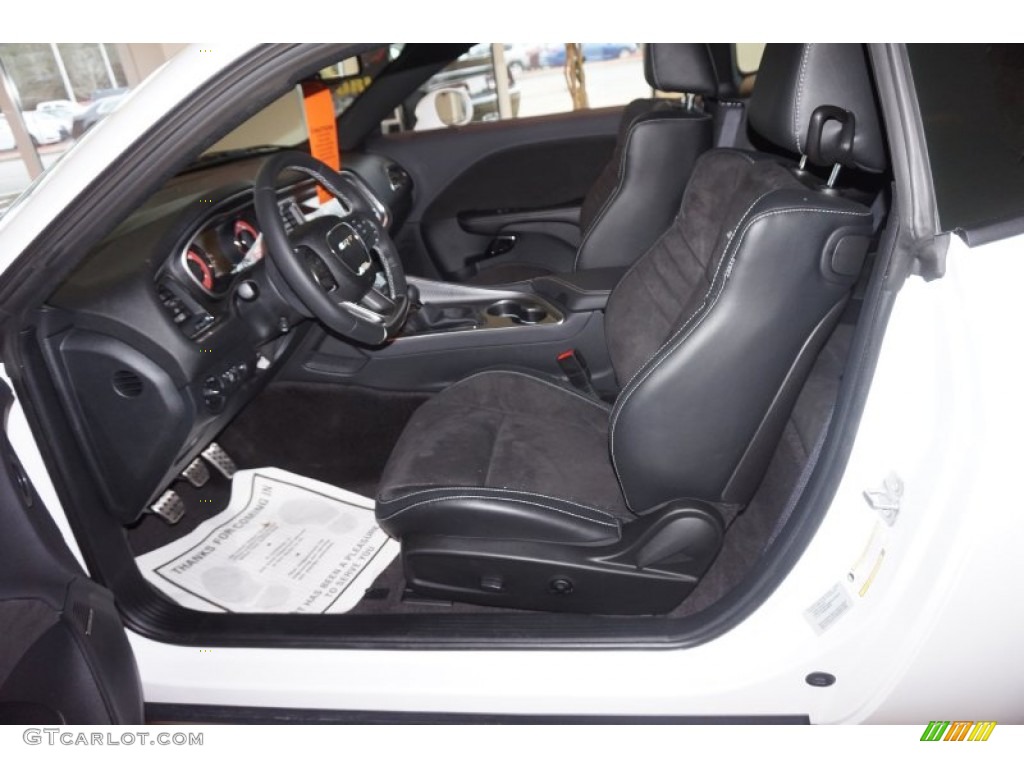 2015 Challenger SRT Hellcat - Bright White / Black photo #5