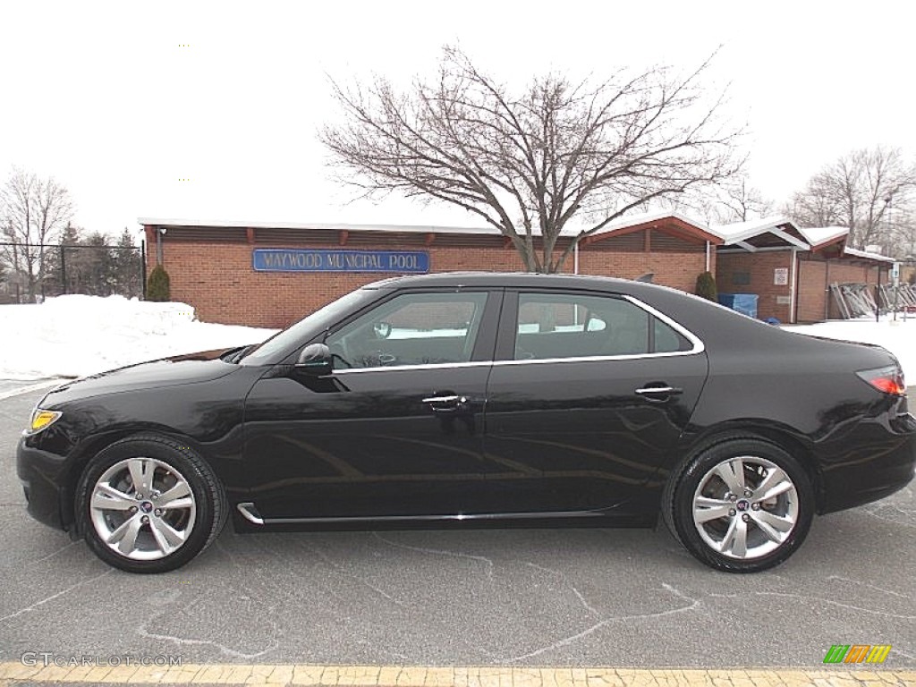 2011 9-5 Turbo4 Premium Sedan - Black / Jet Black photo #2