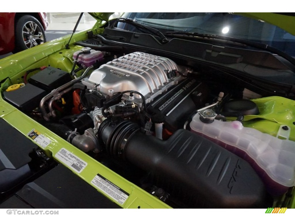2015 Dodge Challenger SRT Hellcat 6.2 Liter SRT Hellcat HEMI Supercharged OHV 16-Valve VVT V8 Engine Photo #101698853