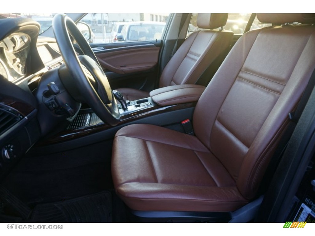 2012 X5 xDrive35i Premium - Carbon Black Metallic / Cinnamon Brown photo #5