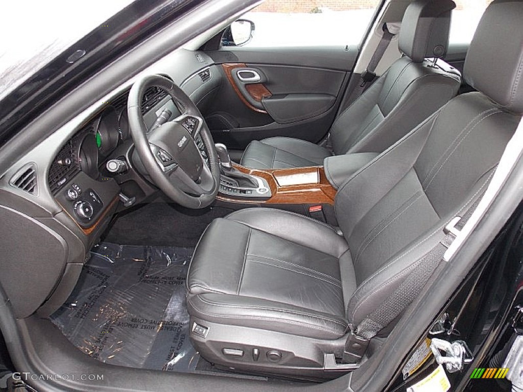 2011 9-5 Turbo4 Premium Sedan - Black / Jet Black photo #13