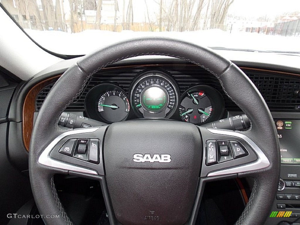 2011 9-5 Turbo4 Premium Sedan - Black / Jet Black photo #29