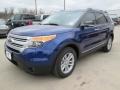 2015 Deep Impact Blue Ford Explorer XLT  photo #5