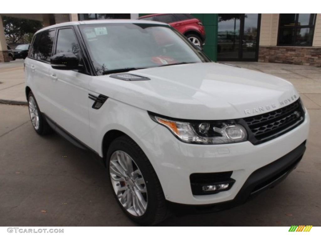 Fuji White 2015 Land Rover Range Rover Sport Supercharged Exterior Photo #101700239