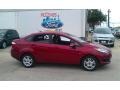 2015 Ruby Red Metallic Ford Fiesta SE Sedan  photo #10