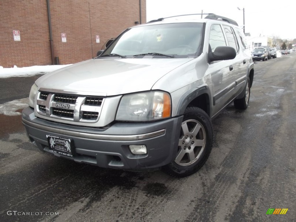 2004 Ascender S 4x4 - Mineral Silver Metallic / Pewter photo #1