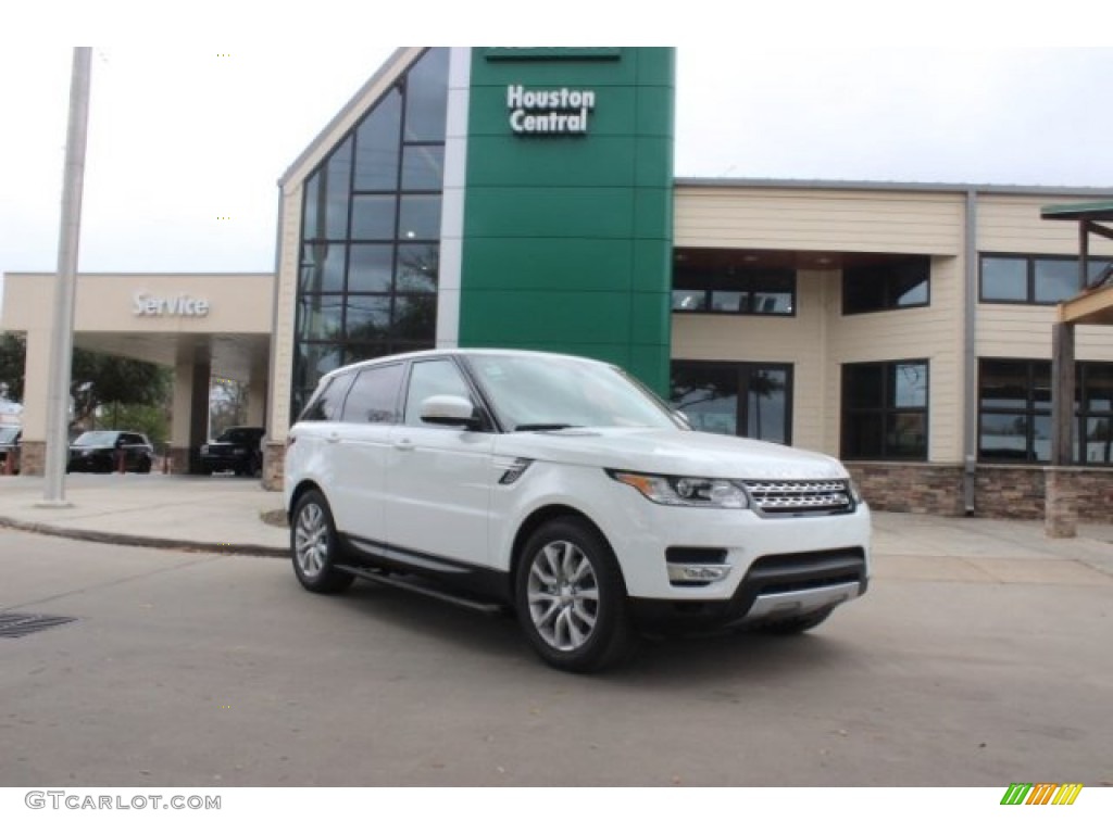 Fuji White Land Rover Range Rover Sport