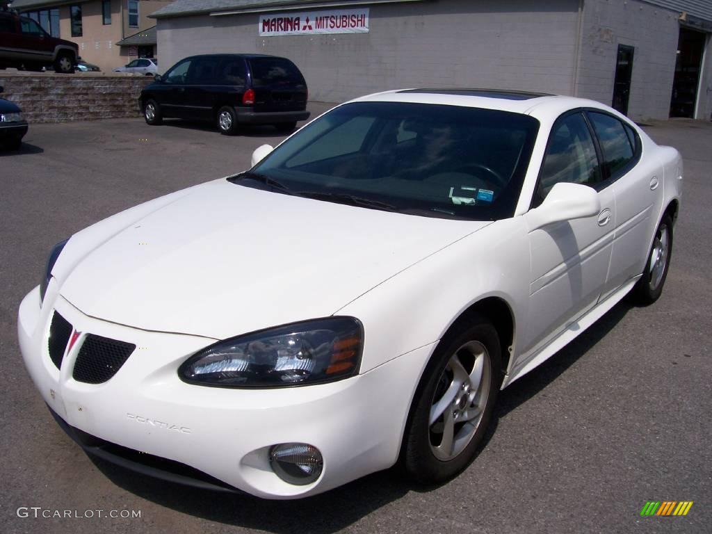 Ivory White Pontiac Grand Prix