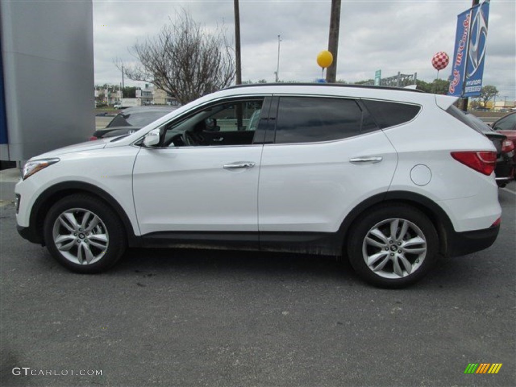 Frost White Pearl 2015 Hyundai Santa Fe Sport 2.0T Exterior Photo #101703353