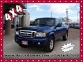 Vista Blue Metallic - Ranger XLT SuperCab 4x4 Photo No. 1