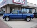 Vista Blue Metallic - Ranger XLT SuperCab 4x4 Photo No. 2