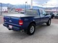 Vista Blue Metallic - Ranger XLT SuperCab 4x4 Photo No. 5