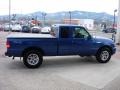Vista Blue Metallic - Ranger XLT SuperCab 4x4 Photo No. 6