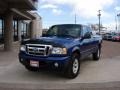 Vista Blue Metallic - Ranger XLT SuperCab 4x4 Photo No. 13