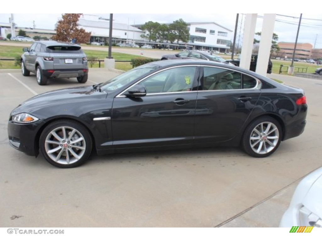 Stratus Grey Metallic 2015 Jaguar XF 3.0 Exterior Photo #101703782