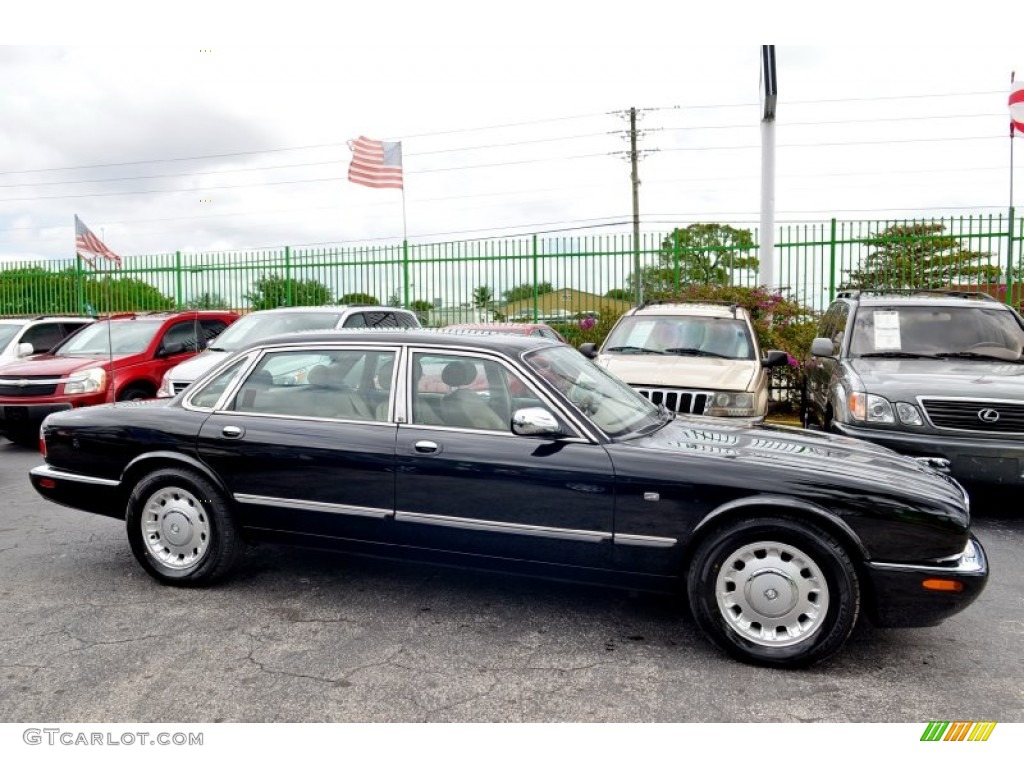 2000 XJ Vanden Plas - Anthracite Mica / Ivory photo #9