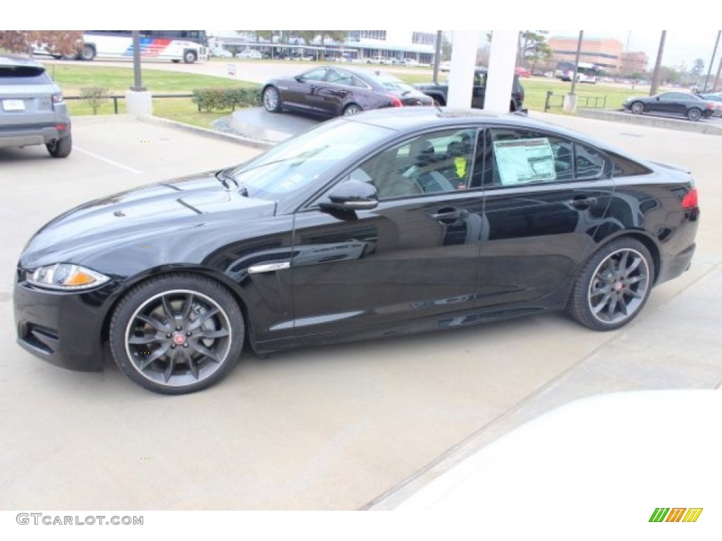 Ultimate Black Metallic 2015 Jaguar XF 3.0 Exterior Photo #101704271