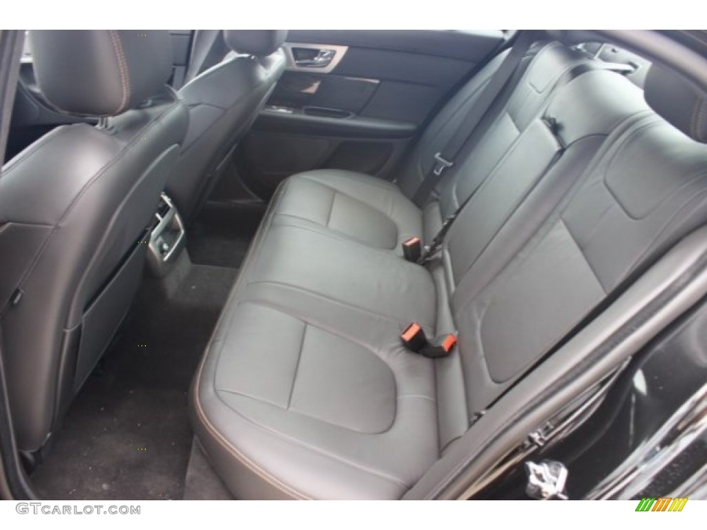 2015 Jaguar XF 3.0 Rear Seat Photo #101704550