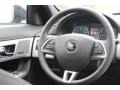 London Tan/Warm Charcoal 2015 Jaguar XF 3.0 Steering Wheel