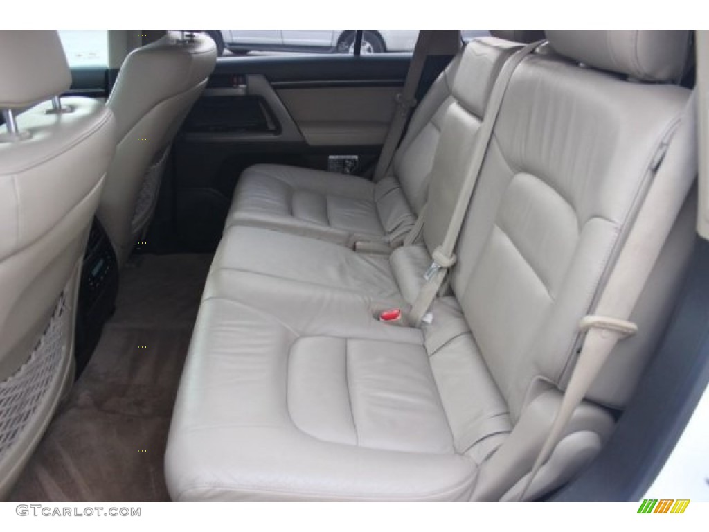 2010 Toyota Land Cruiser Standard Land Cruiser Model Rear Seat Photos