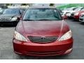 2003 Salsa Red Pearl Toyota Camry XLE V6  photo #2