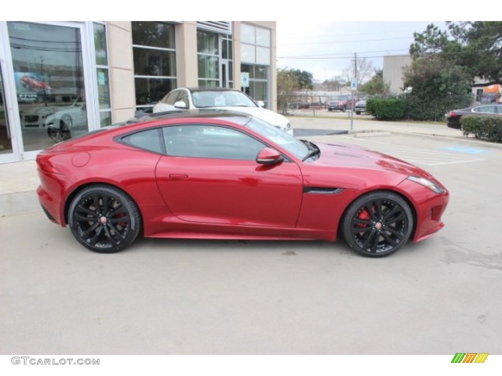 Italian Racing Red Metallic 2015 Jaguar F-TYPE S Coupe Exterior Photo #101705207
