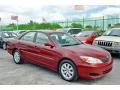 2003 Salsa Red Pearl Toyota Camry XLE V6  photo #4