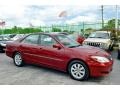 2003 Salsa Red Pearl Toyota Camry XLE V6  photo #6