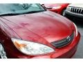 2003 Salsa Red Pearl Toyota Camry XLE V6  photo #12