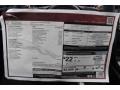 2015 Jaguar F-TYPE S Coupe Window Sticker