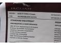 2015 Jaguar F-TYPE S Coupe Window Sticker